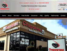 Tablet Screenshot of chapparone.com